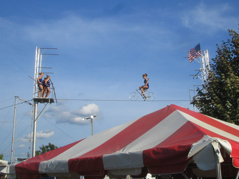 high-wire act