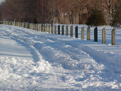 Ski Trails on the Monon