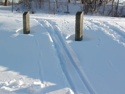 Ski Trails on the Monon