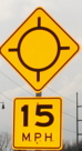 Roundabout Sign